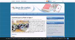 Desktop Screenshot of jeux-cartes.biz