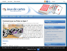 Tablet Screenshot of jeux-cartes.biz